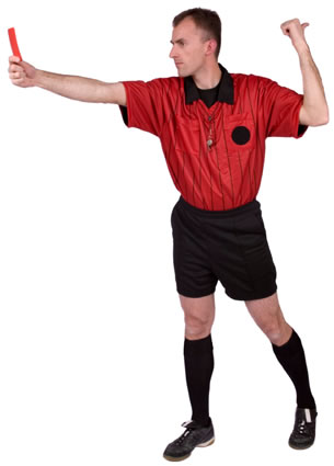 soccer ref uniform