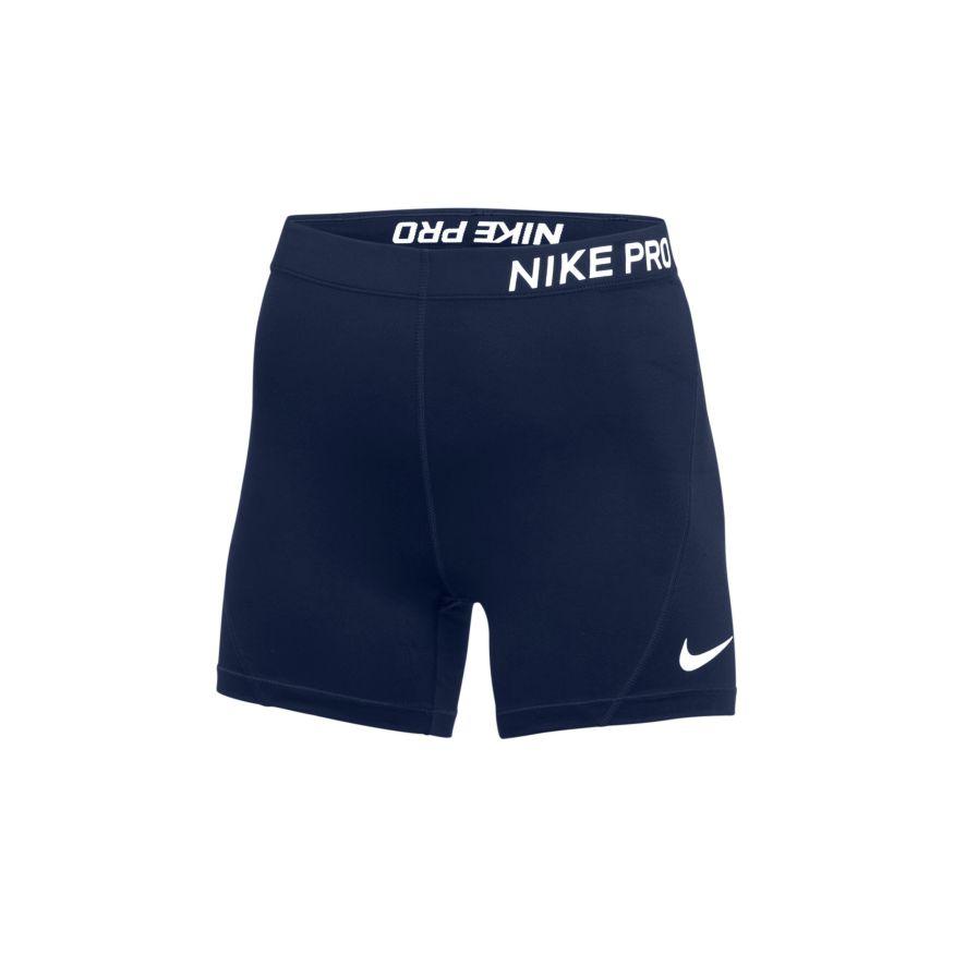 navy blue nike pro shorts 